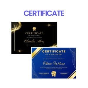 Certificates