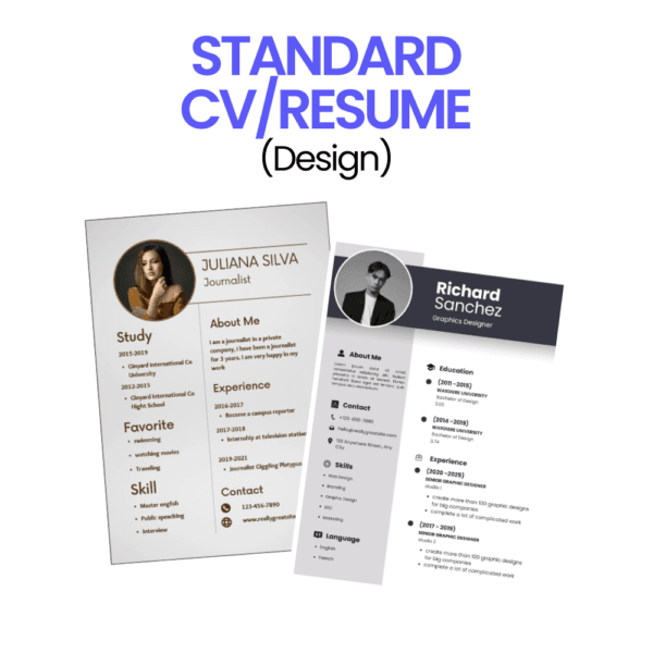 Standard CV/Resume