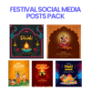 FESTIVAL SOCIAL MEDIA POSTS PACK